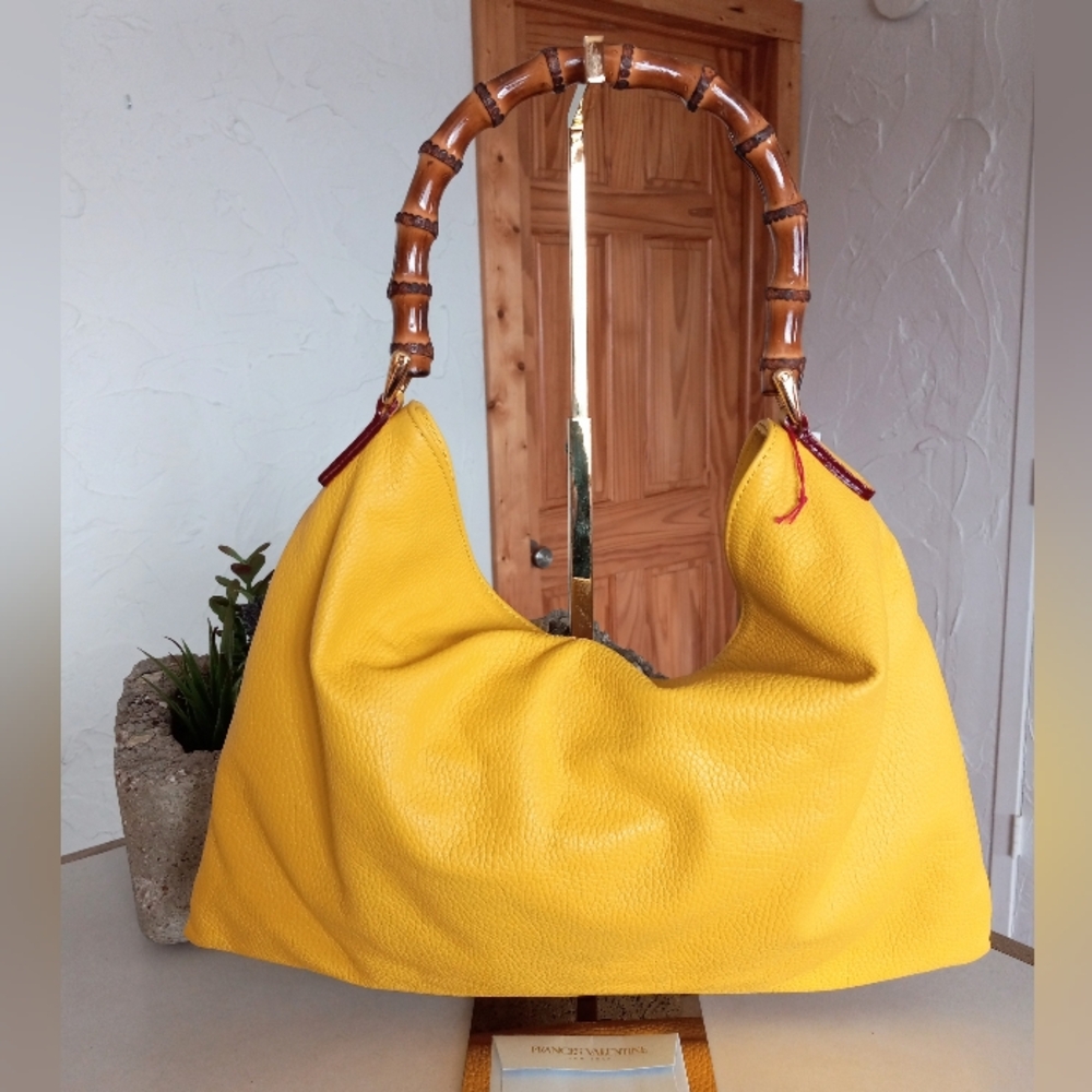 Frances Valentine Muriel bag, Canary Yellow - Picture 7 of 14